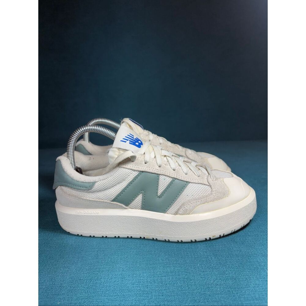 New Balance CT302 White Mint Green Platform Sneakers Women’s US 7.5 Casual Shoes - Picture 3 of 8
